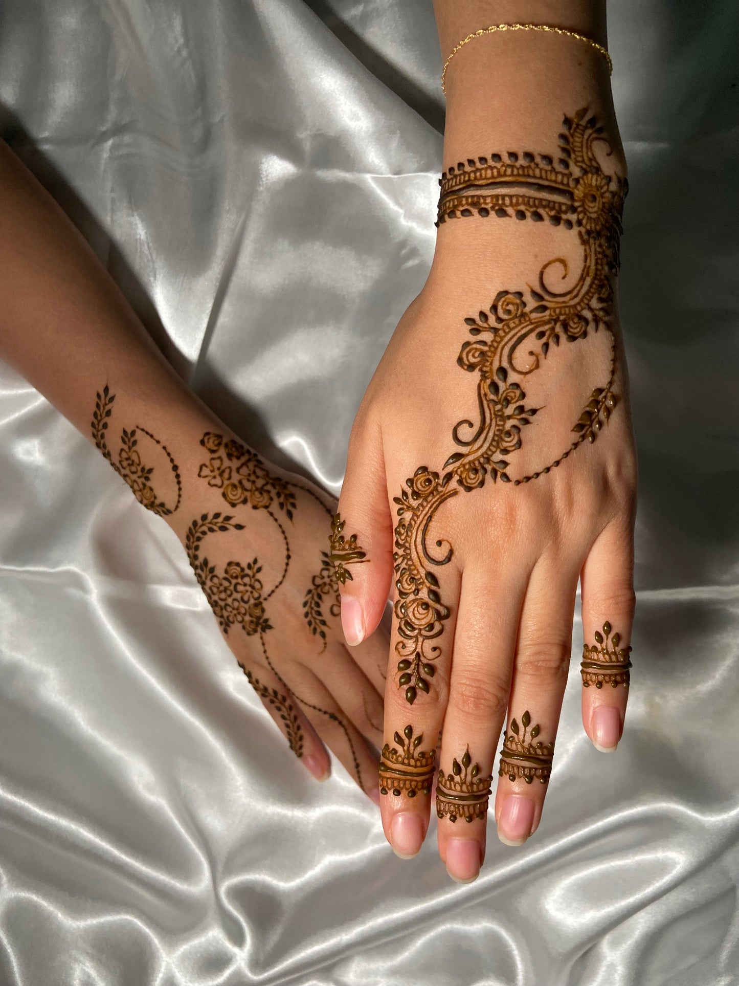 three henna cones (thick 0.5mm tip)
